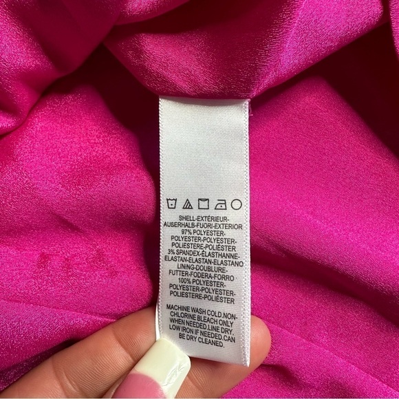 Dress the Population Fuchsia Kai Evening Gown - Picture 7 of 9